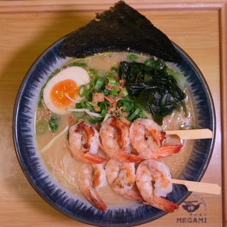 R12. Ebi Kushi Miso Ramen