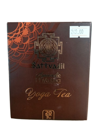 Фіточай аюрведичний Sattvadil Йога чай 20 пак. по 3 г