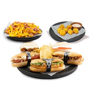 1 Rueda di Montaditos Della Casa + 2 appetizers