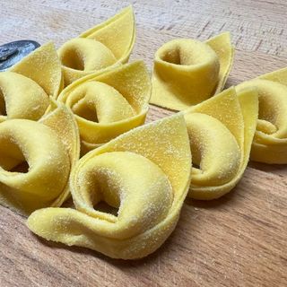 Tortelli di zucca al ragù 