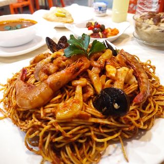 Menu Ramadan Pâtes aux Fruits de Mer