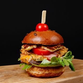 Burger cu halloumi-450 gr