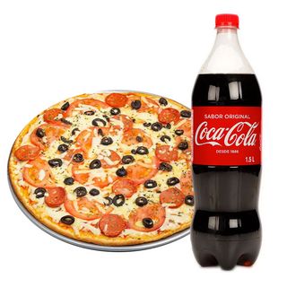 Menú Pizza + Bebida