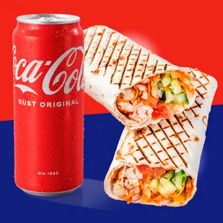 Doner + Coca-Cola