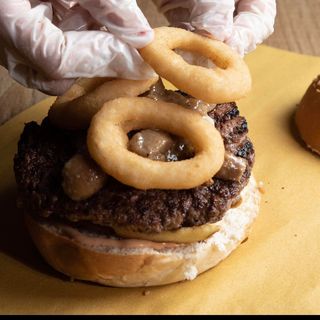 Anelli di cipolla in pastella di birra - 5 pezzi