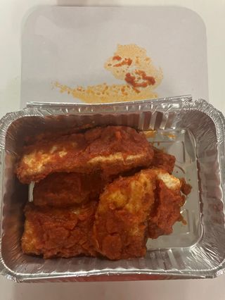 Queso Frito con tomate