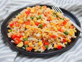 Egg veg fried rice