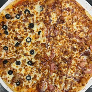 Pizza Fungi Con Jamón York (33 Cm.)