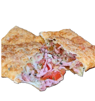 Pastel Frito de Pizza
