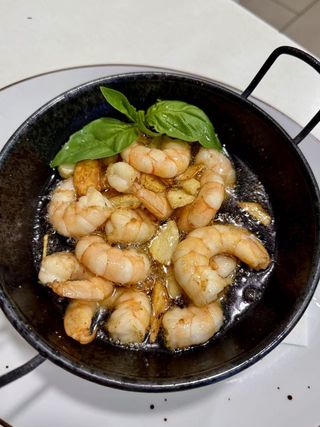 Gambas al ajillo