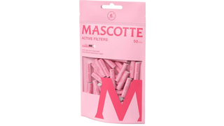 Filtry węglowe Active Mascotte 6 mm 50 szt. PINK