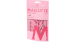 Filtry węglowe Active Mascotte 6 mm 50 szt. PINK