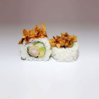 Crunch roll tempura langostino (8 uds.)