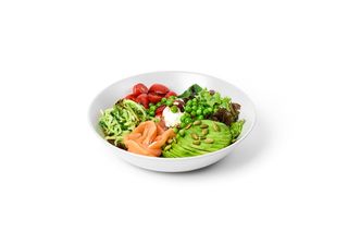 Микс-боул  с семгой ( 455 г)