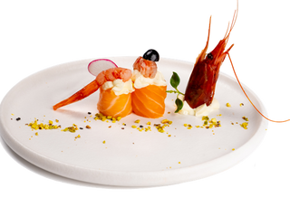 61. Sake amaebi 3 pezzi