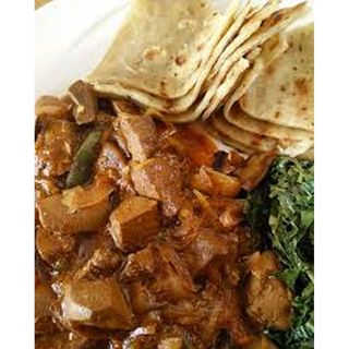 Chapati & Liver