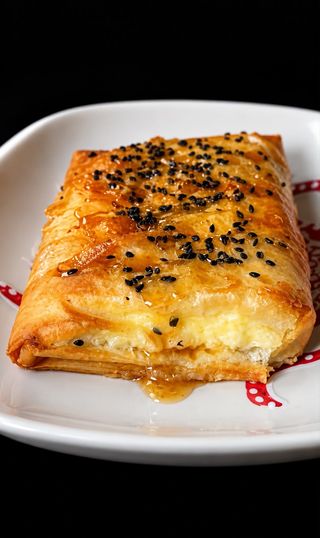 Kefalotyri saganaki cheese