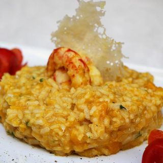 Risotto di Gamberi e Zucca