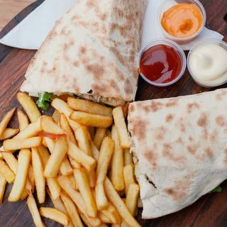 Makloub Escalope Panée