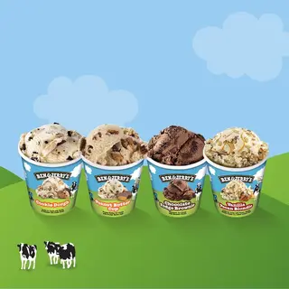 Zestaw 4 kubków BEN&JERRY'S