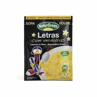 Sopa De Letras Con Verduras Naturgreen 40Gr