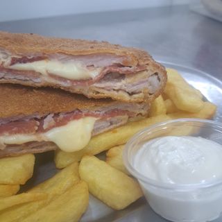 San jacobo de jamón y queso 