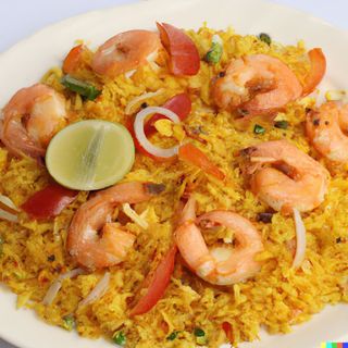 Prawns Biryani