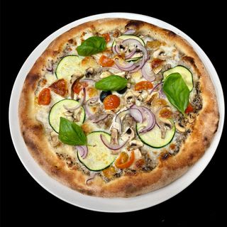 PIZZA LA TRUFADA (33 CM.)  + TARTA QUESO