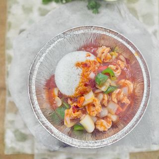 125 Combo De Gambas Picantes