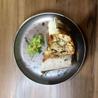 Kala's Breakfast Burrito Veggie