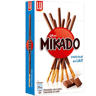Palitos De Chocolate Con Leche Mikado Lu