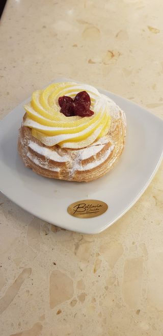 Monoporzione zeppola al forno