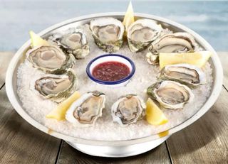 Assiette 6 Huitres Spéciales Kandy