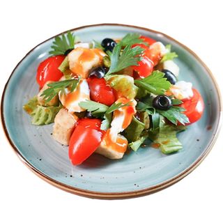 Салат из баклажана в кисло-сладком соусе