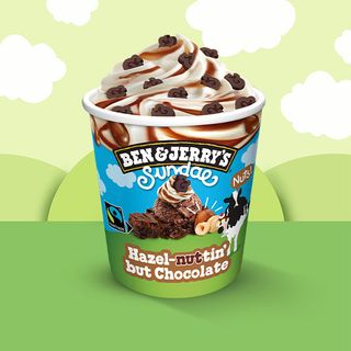 Ben & Jerry's Helado Sundae Tarrina Hazelnuttin' But Chocolate 427ml