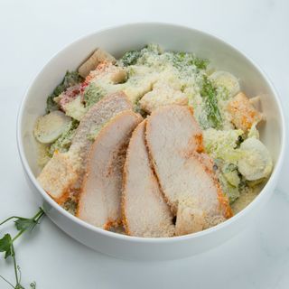 Салат "Цезарь" с  курицей