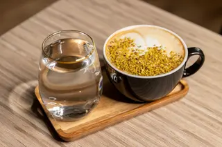 Pistacchio latte
