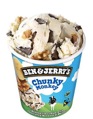 Helado Ben & Jerry's Chunky Monkey (465 MI.)