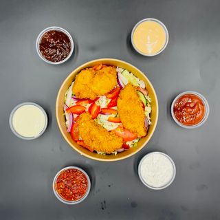 Sałatka z stripsami