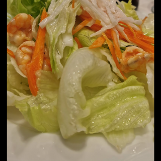ensalada de gambas