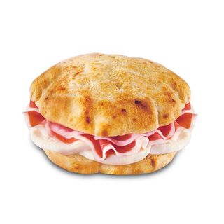 Pane puccia salentino al crudo