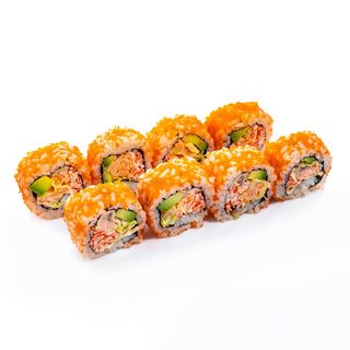 Masago Salmón Crunch Surimi Roll (8 Pzs.)