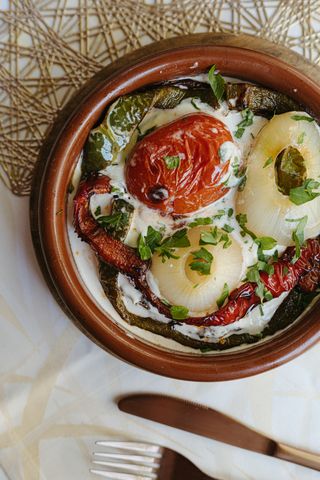 Tajín de Kofta con Tahini