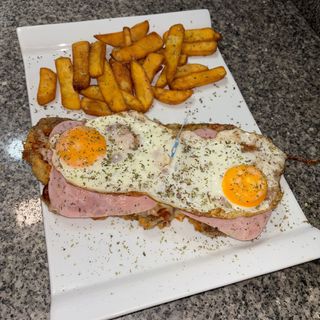 Milanesa a Caballo