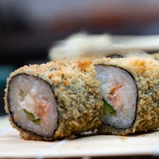 Сяке темпура