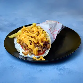 Giros BBQ & chedar