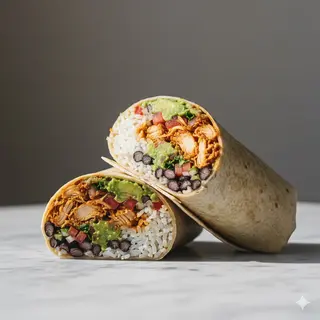 Burrito Pollo En Salsa
