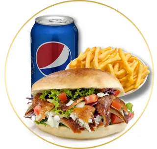 Menu Kebab De Pollo