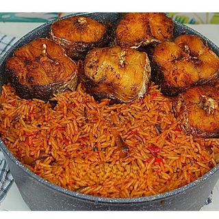 Fried Fish With Rice