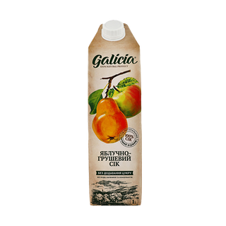 Сік Galicia яблуко-груша 1л